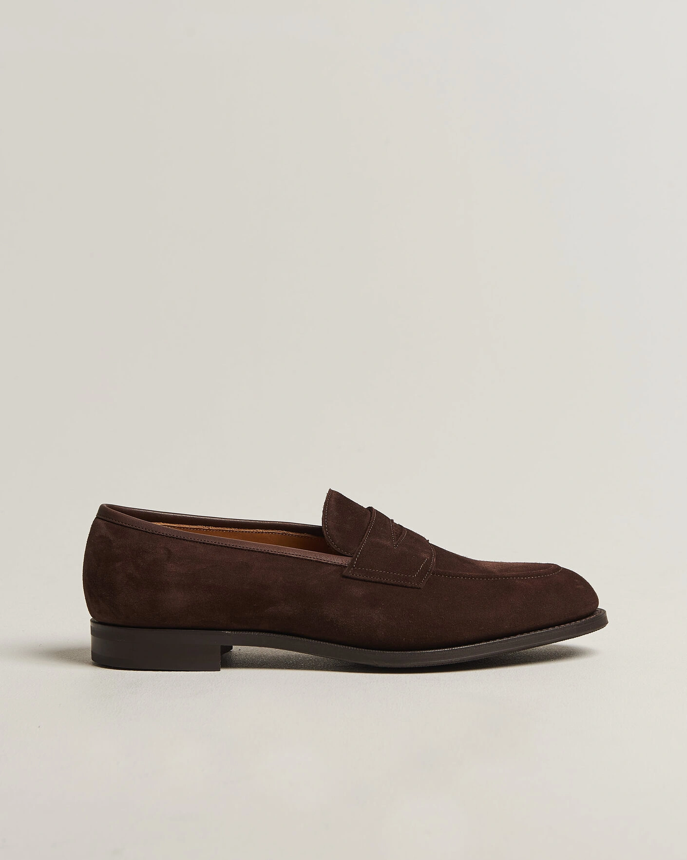 Herr | Loafers | Edward Green | Piccadilly Penny Loafer Mink Suede