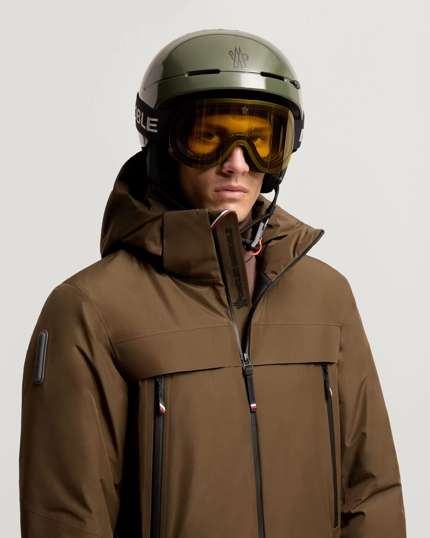 Herr | Solglasögon | Moncler Lunettes | Snowflare Ski Googles Black/Yellow