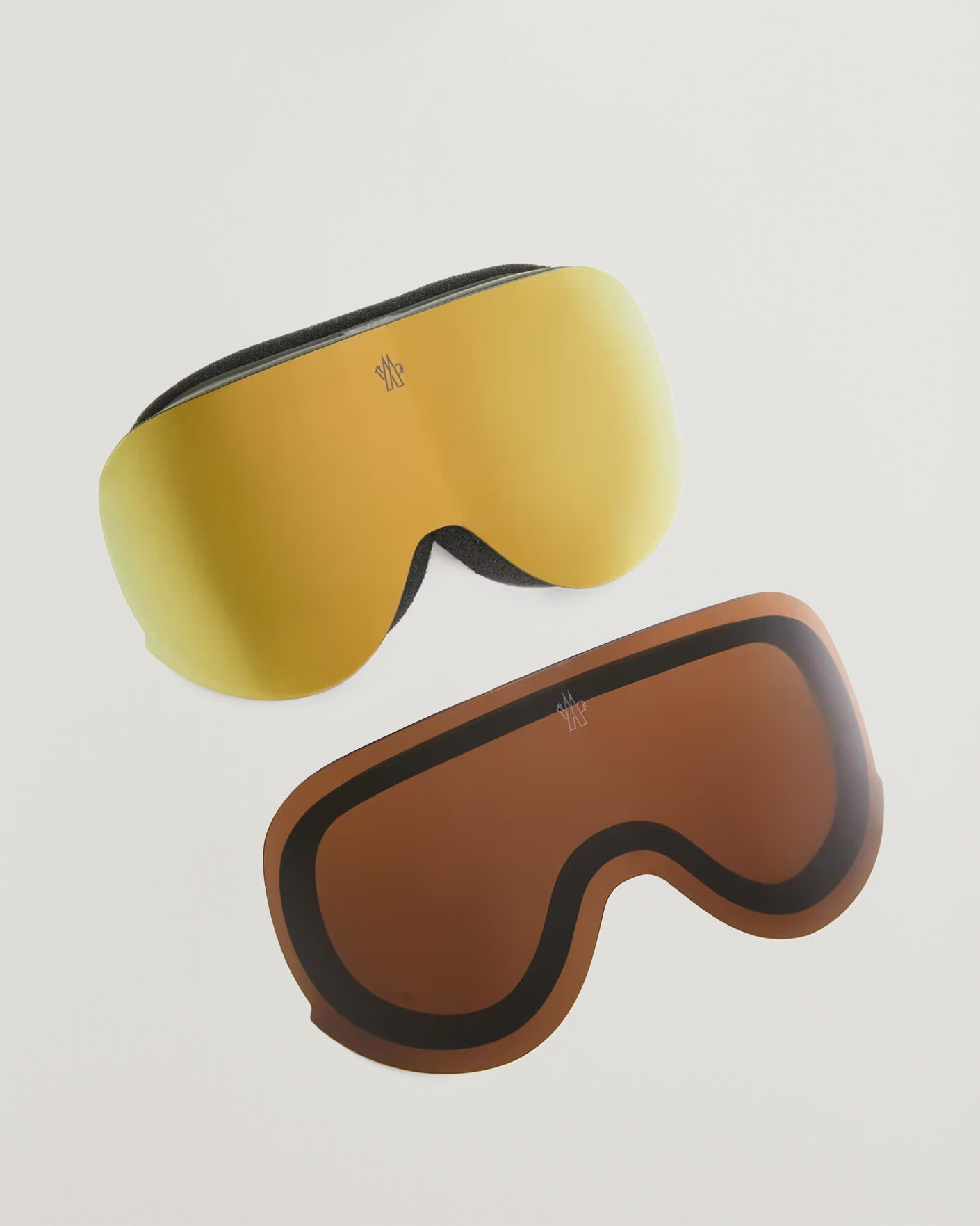 Herr | Solglasögon | Moncler Lunettes | Snowflare Ski Googles Black/Gold