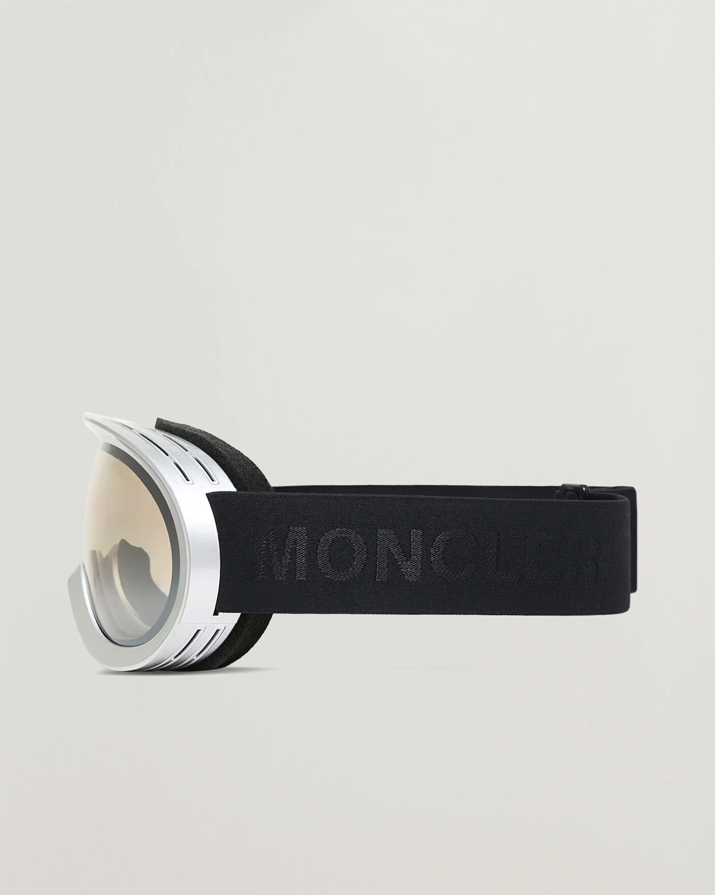 Herr | Solglasögon | Moncler Lunettes | Snowray Ski Googles Shiny Silver