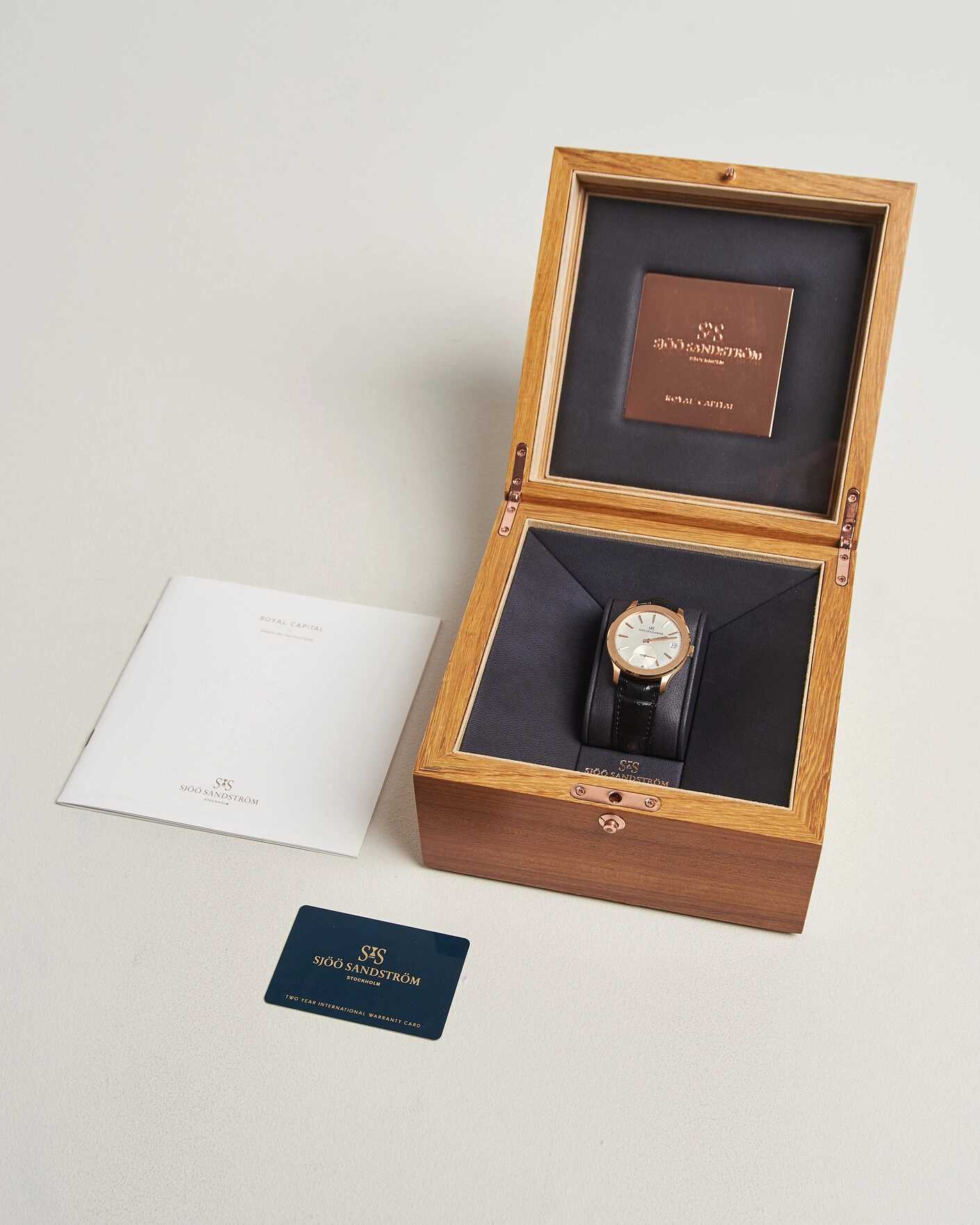 Herr | Pre-Owned & Vintage Watches | Sjöö Sandström Pre-Owned | Royal Capital 18k