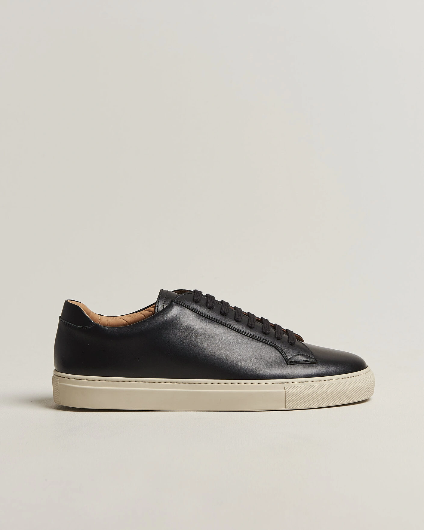 Herr | Sneakers | Sweyd | 055 Leather Sneaker Black