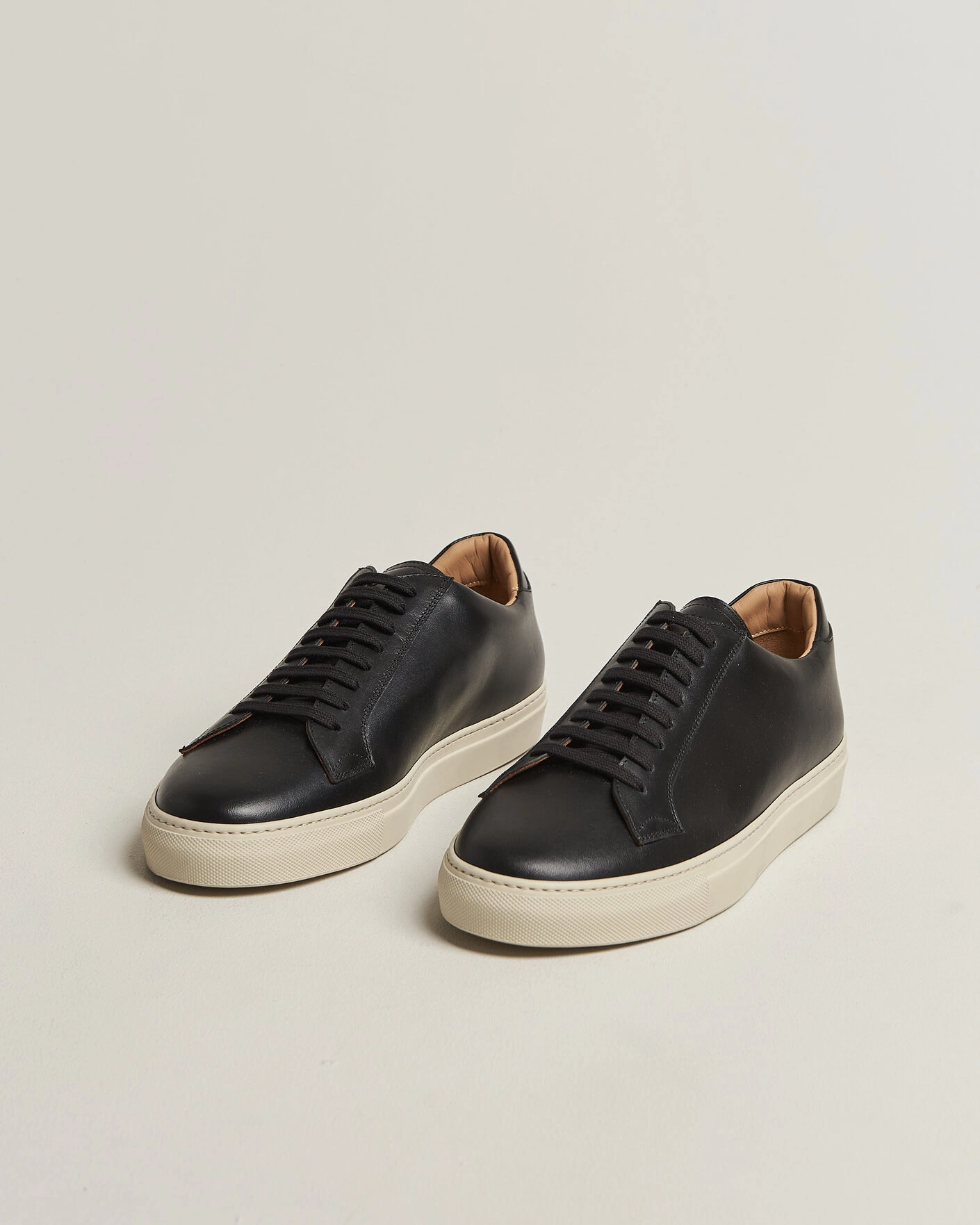 Herr | Sneakers | Sweyd | 055 Leather Sneaker Black