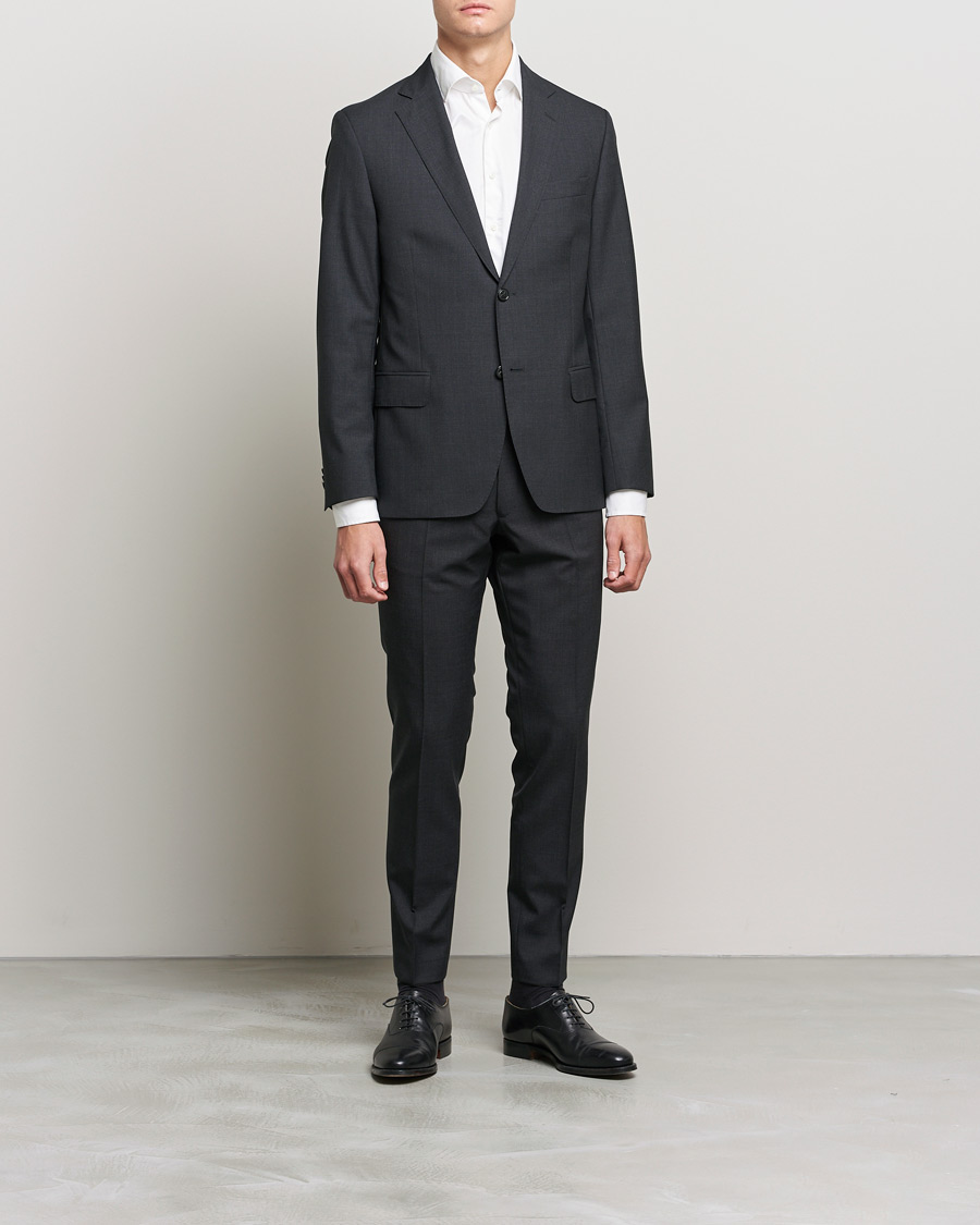 Herr | Kostymer | Oscar Jacobson | Edmund Suit Super 120's Wool Grey