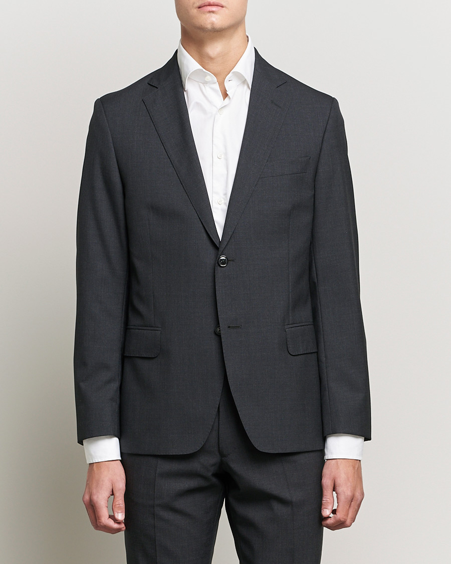 Herr |  | Oscar Jacobson | Edmund Suit Super 120's Wool Grey
