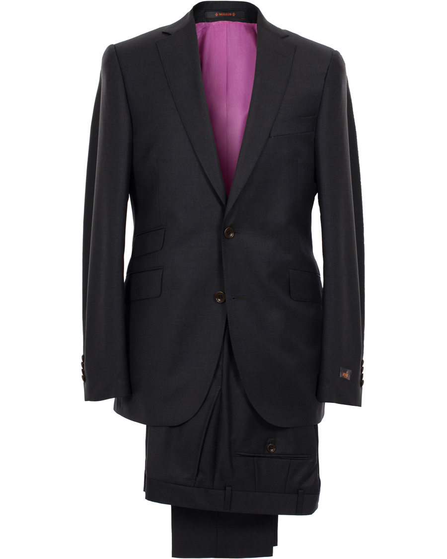 Herr |  |  | Paul Suit Solid Clothing Set Dark Grey