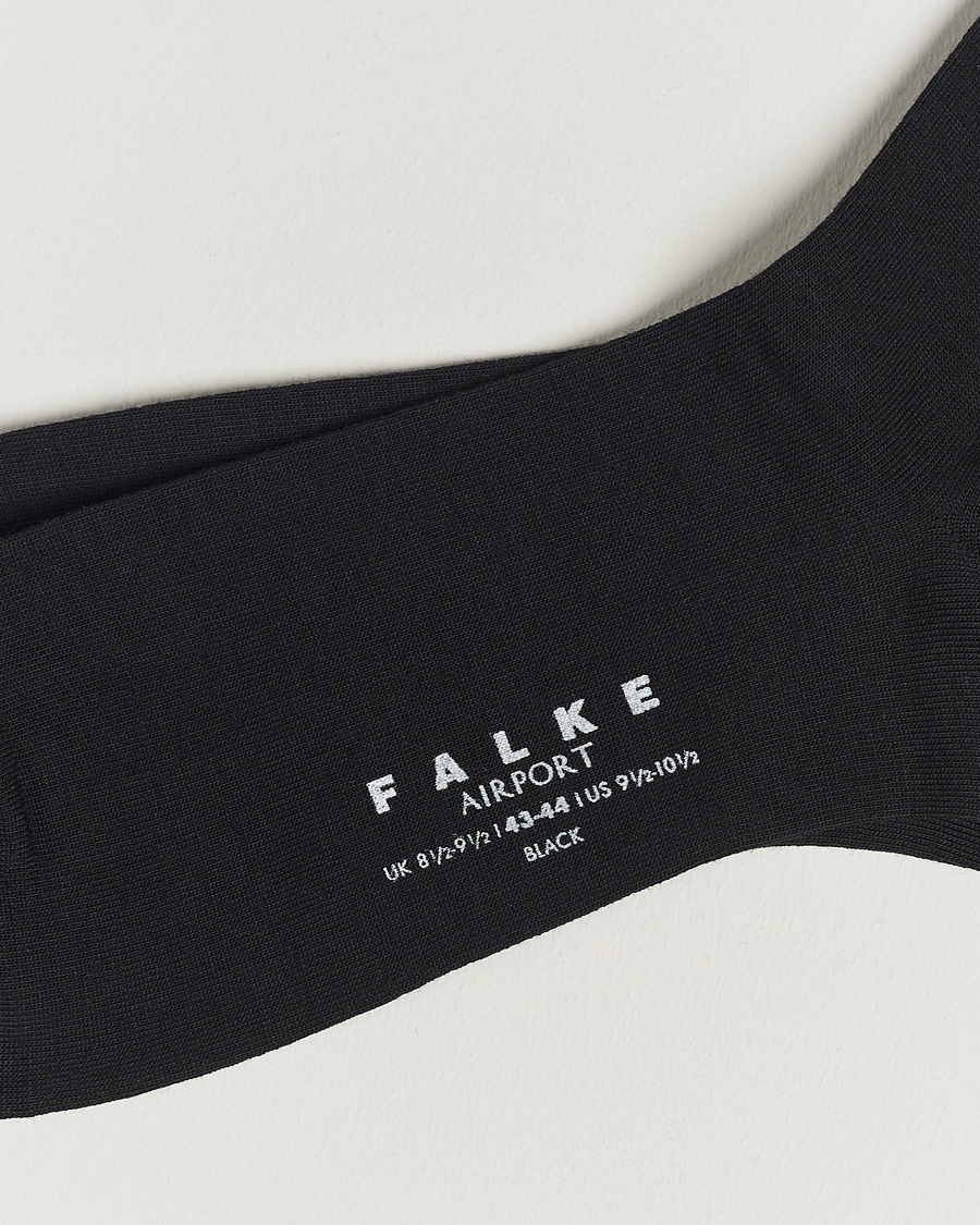 Herr | Underkläder | Falke | 3-Pack Airport Socks Black