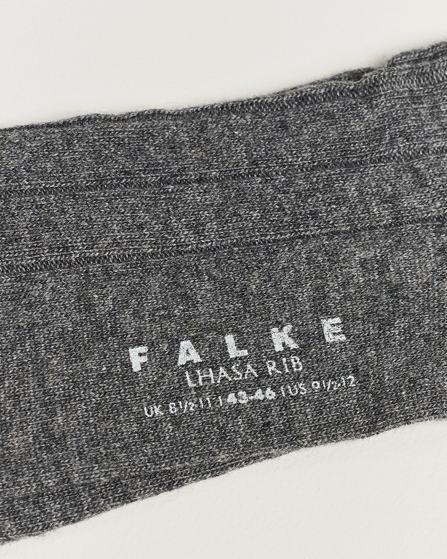 Herr | Underkläder | Falke | 3-Pack Lhasa Cashmere Socks Light Grey