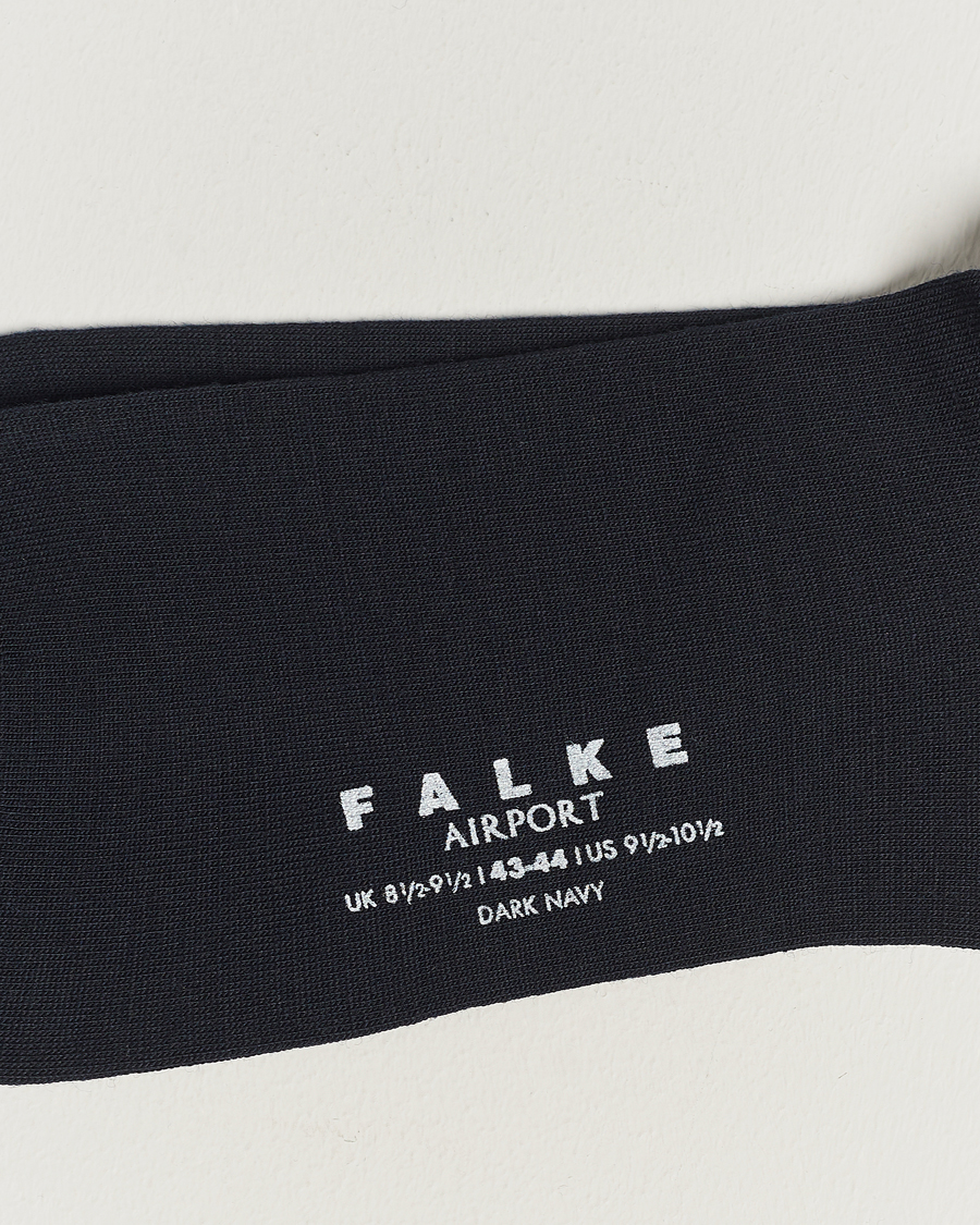 Herr | Underkläder | Falke | 10-Pack Airport Socks Black/Dark Navy/Anthracite Melange