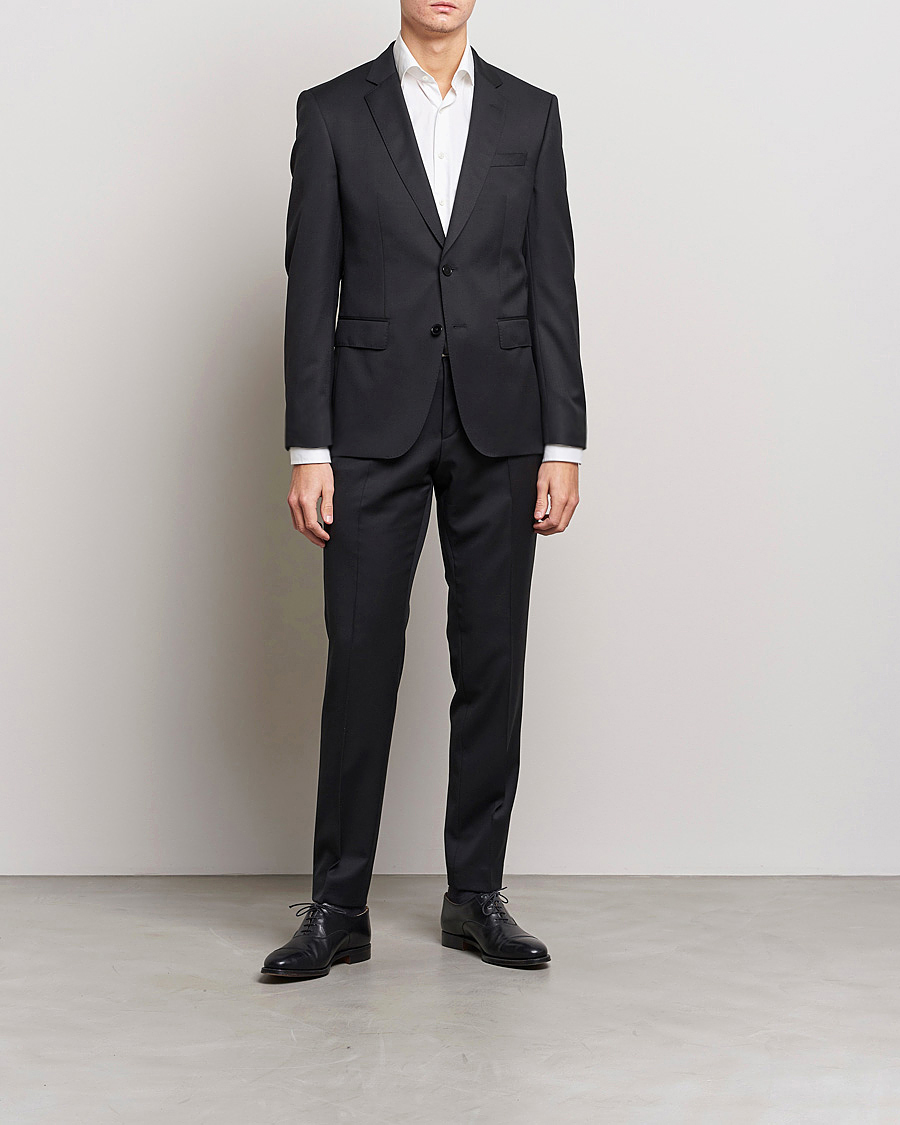 Herr | Kostymer | BOSS BLACK | Huge Wool Suit Black