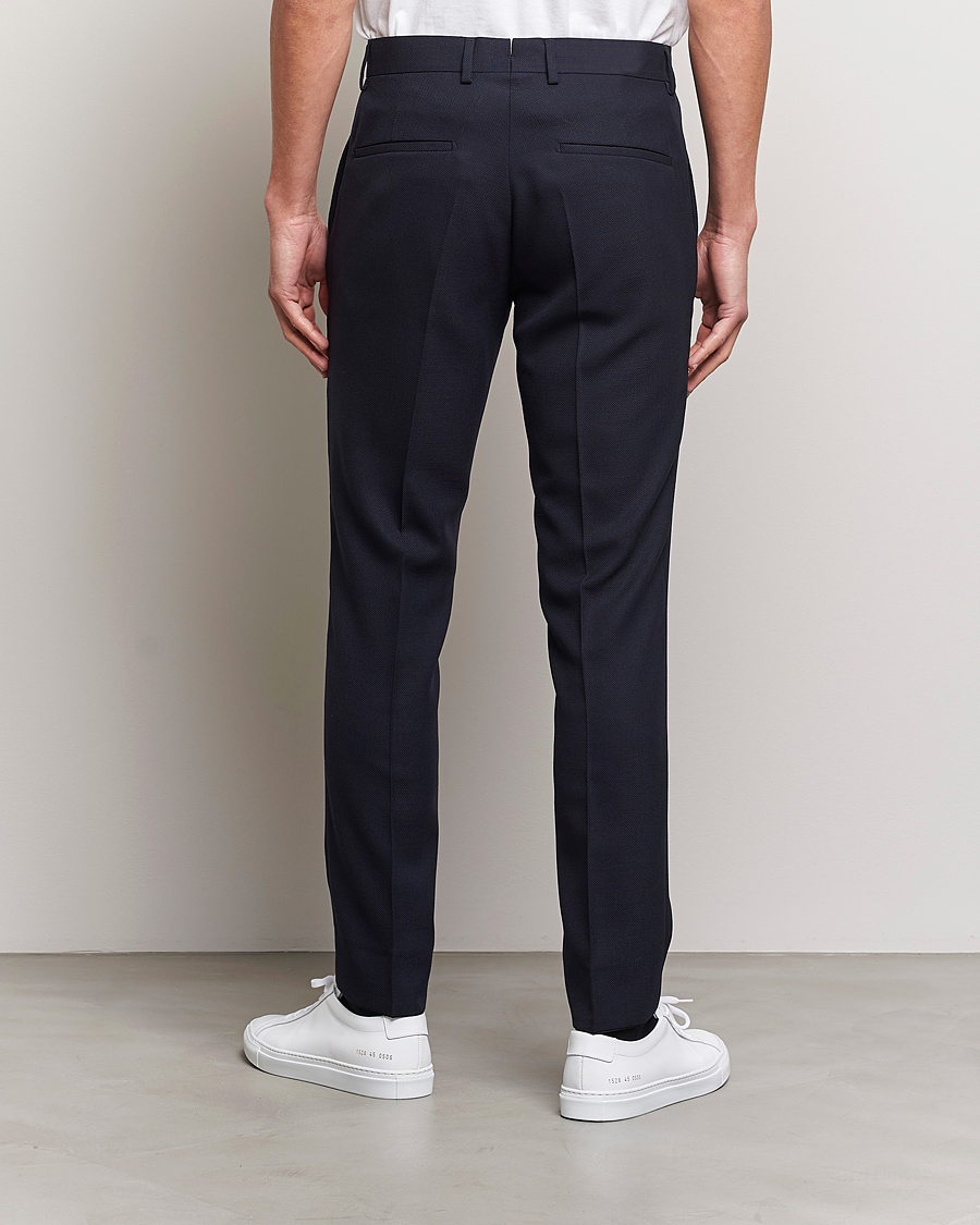 Herr | Kostymer | J.Lindeberg | Hopper Active Hopsack Suit Navy