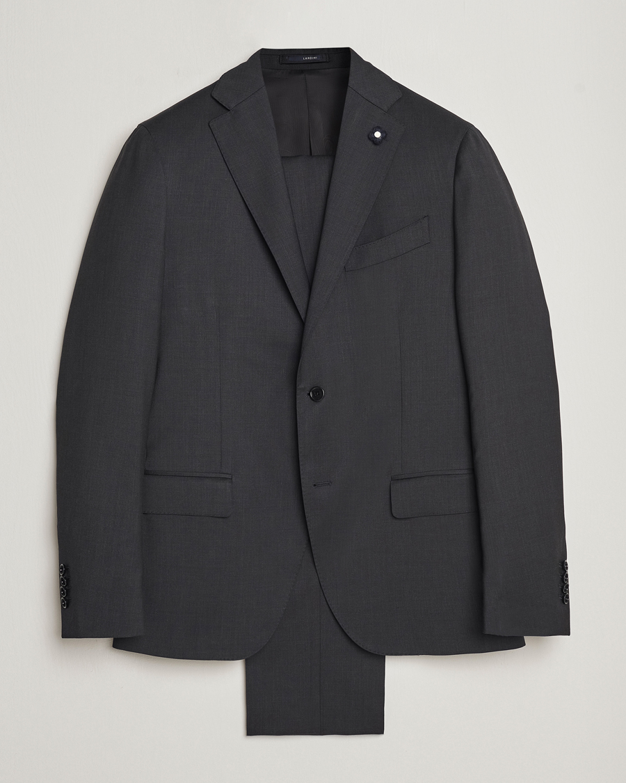 Herr | Kostymer | Lardini | Wool Suit Grey