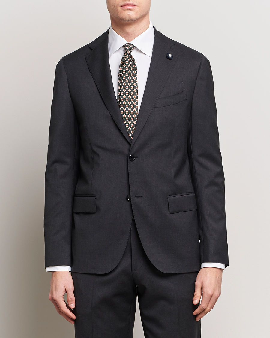 Herr | Kostymer | Lardini | Wool Suit Grey