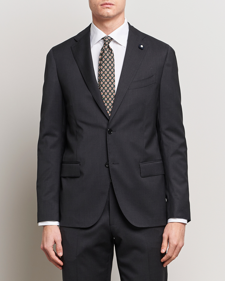 Herr | Italian Department | Lardini | Wool Suit Grey