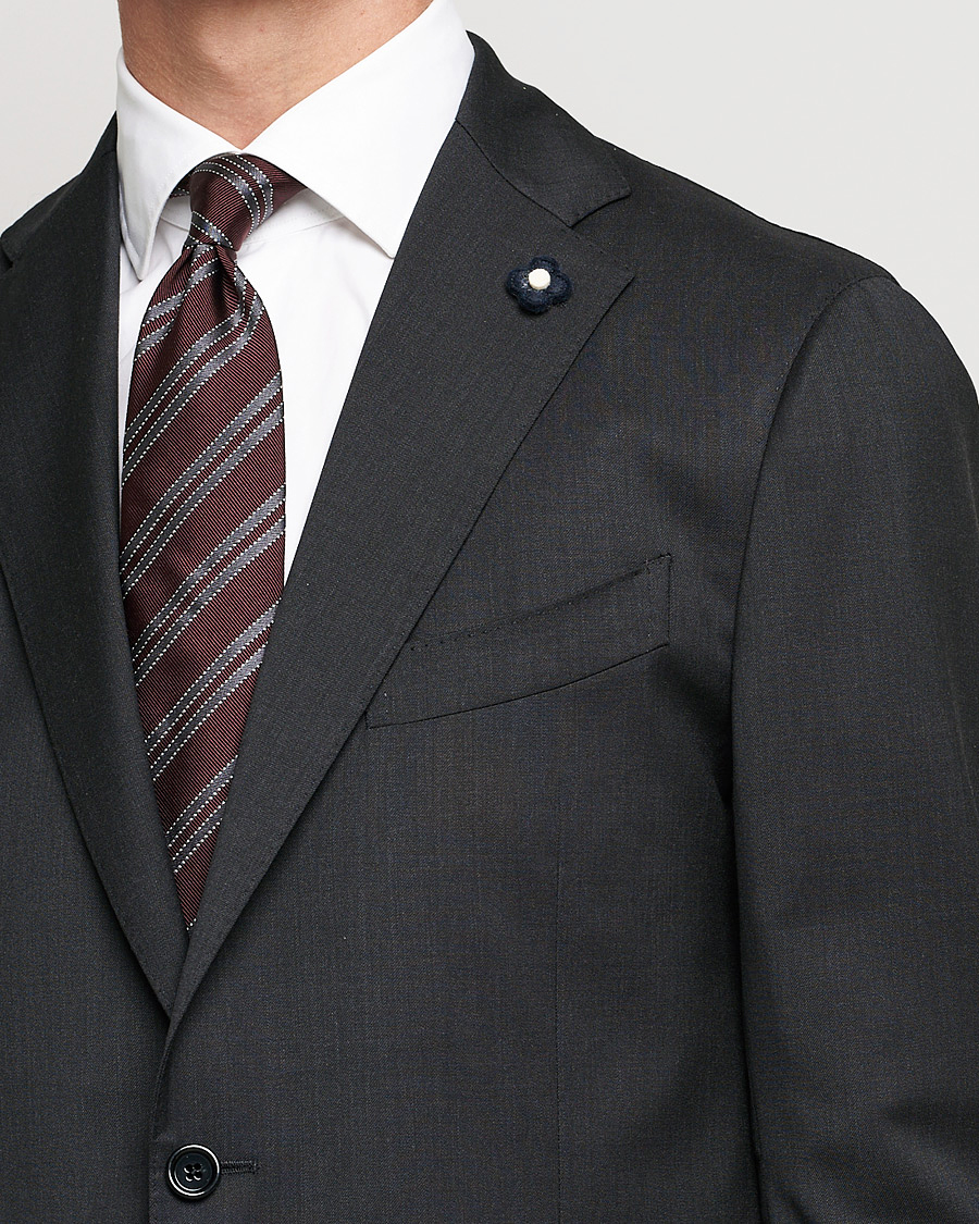 Herr | Kostymer | Lardini | Wool Suit Grey