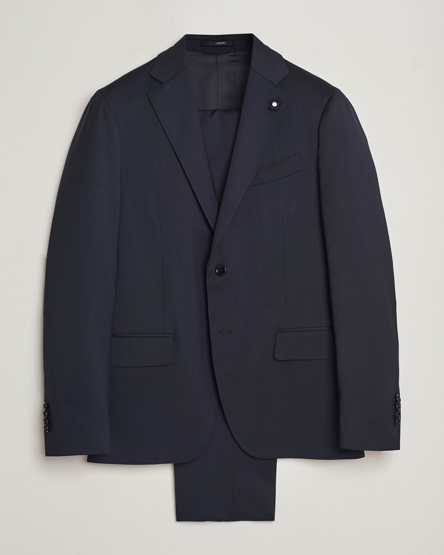 Herr | Kostymer | Lardini | Wool Suit Navy