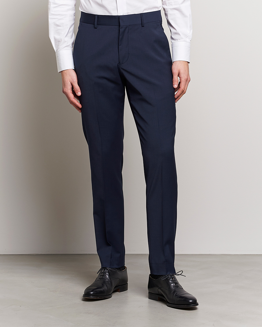 Herr | Kostymer | Tiger of Sweden | Jerretts Wool Travel Suit Royal Blue