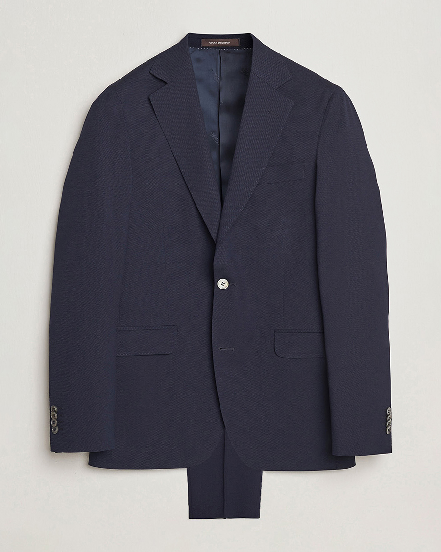 Herr | Kostymer | Oscar Jacobson | Ego Wool Suit Blue