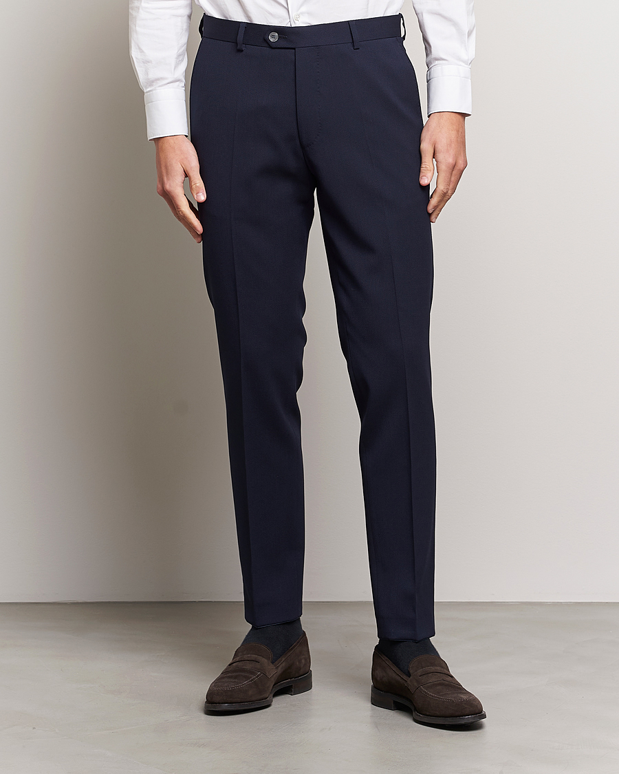 Herr | Kostymer | Oscar Jacobson | Ego Wool Suit Blue