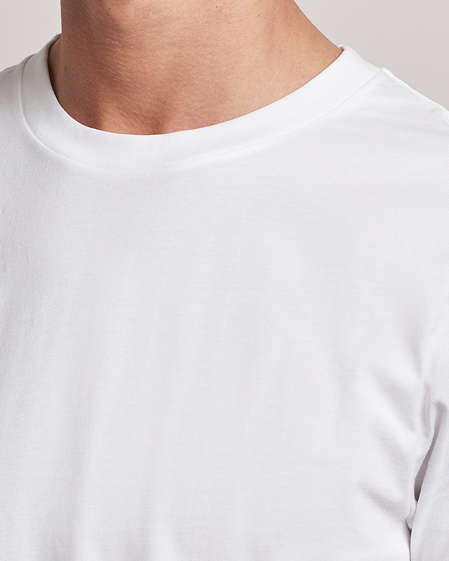 Herr | T-Shirts | Bread & Boxers | 3-pack Crew Neck Regular T-Shirt White