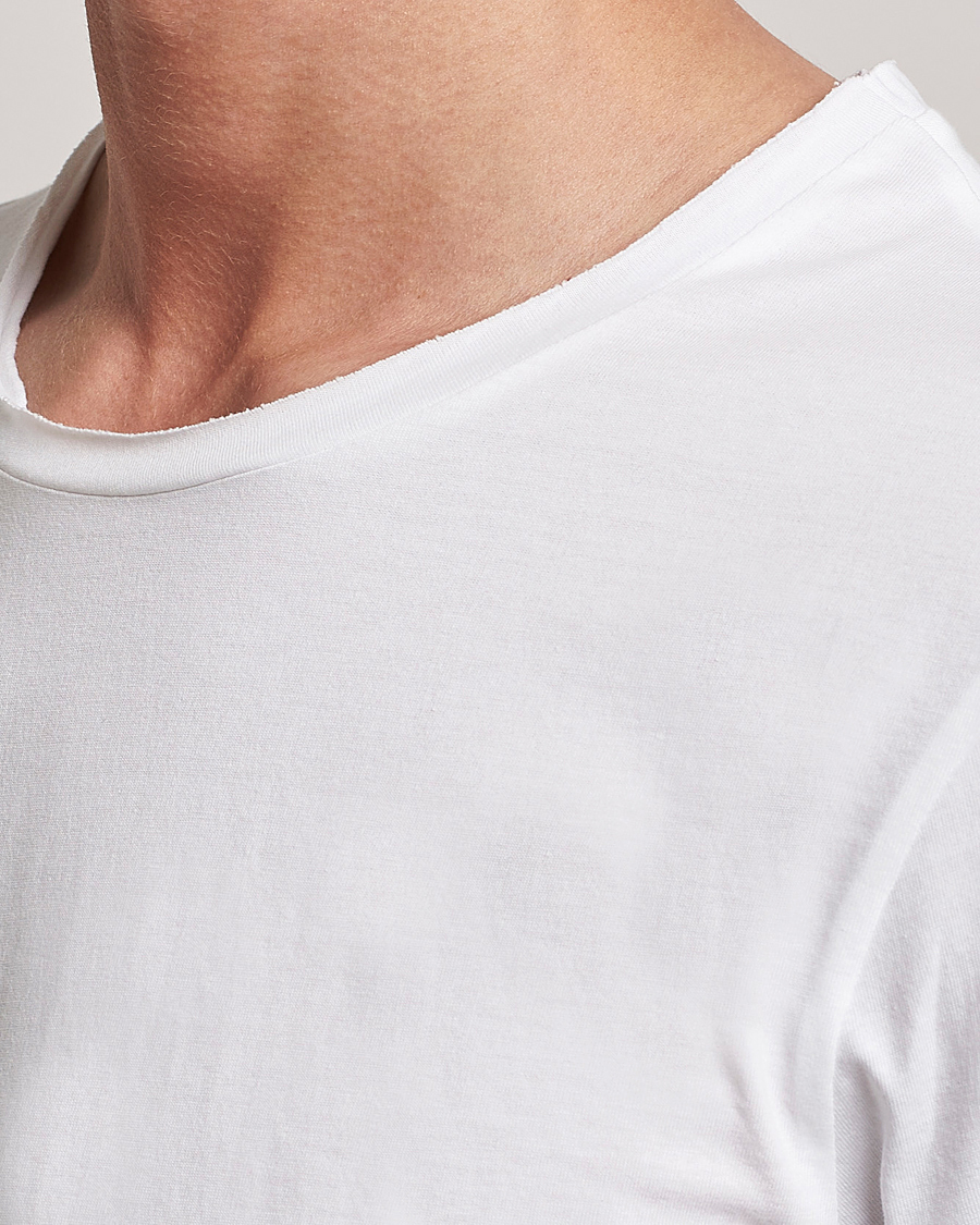 Herr | T-Shirts | Bread & Boxers | 3-pack Crew Neck Relaxed White