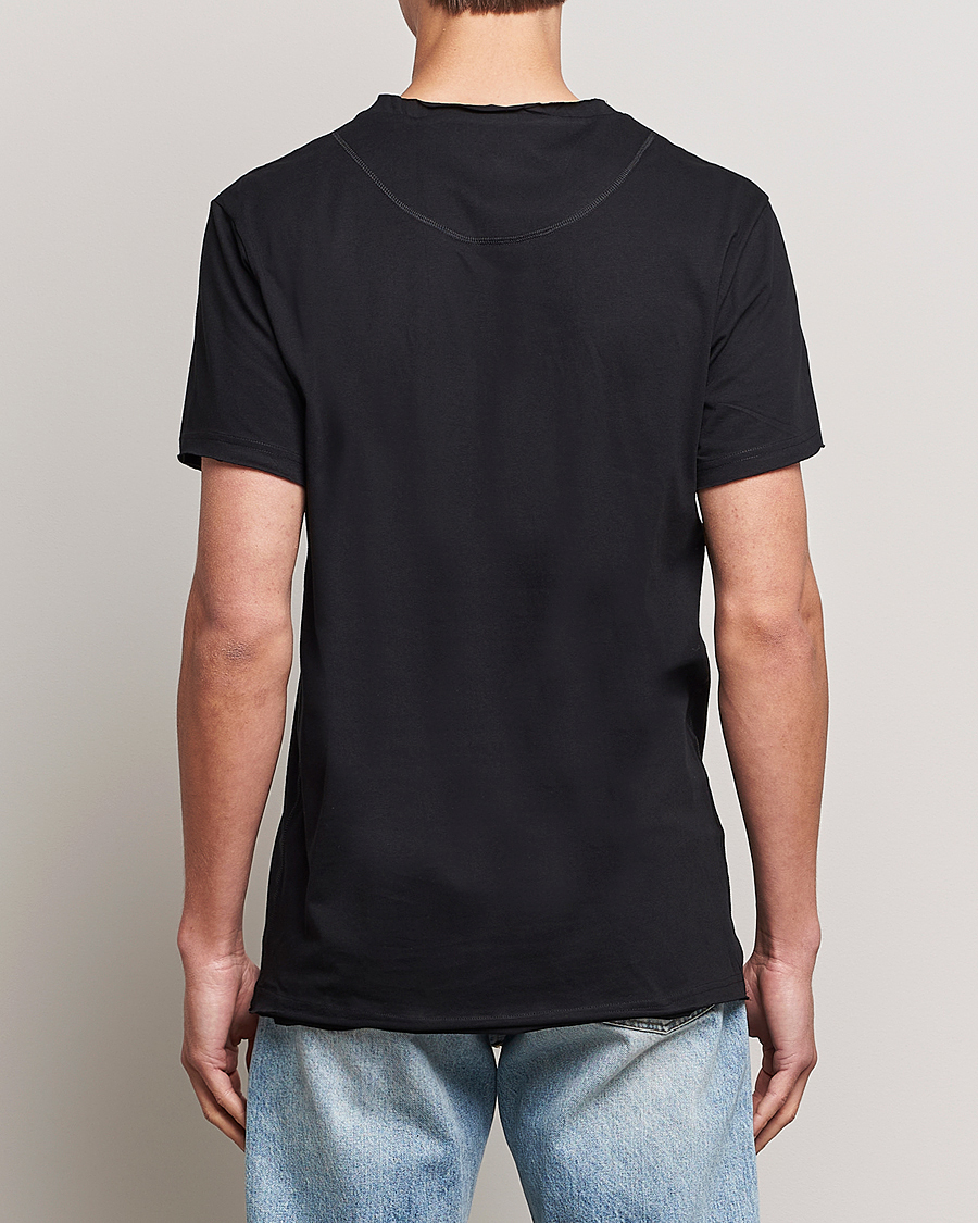 Herr | T-Shirts | Bread & Boxers | 3-pack Crew Neck Relaxed Black