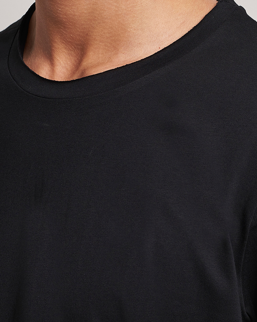 Herr | T-Shirts | Bread & Boxers | 3-pack Crew Neck Relaxed Black