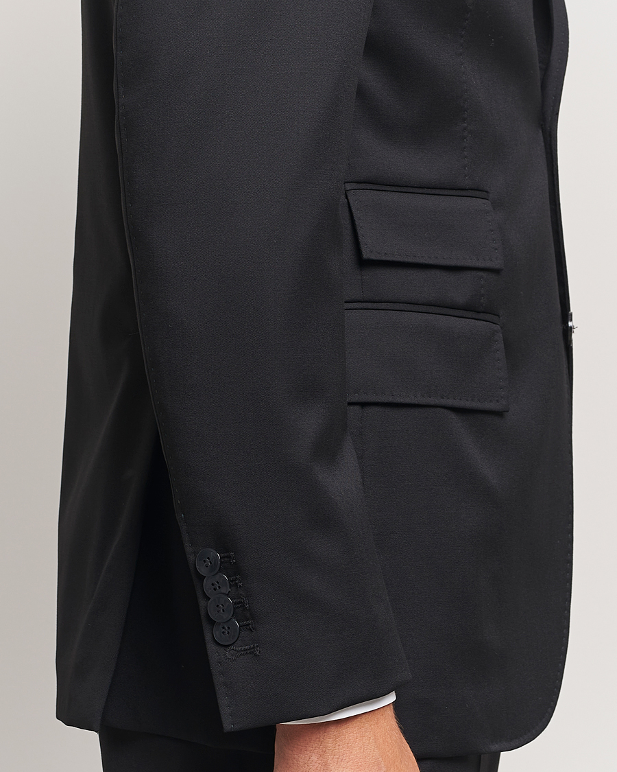 Herr | Kostymer | Morris | Heritage Prestige Wool Suit Black