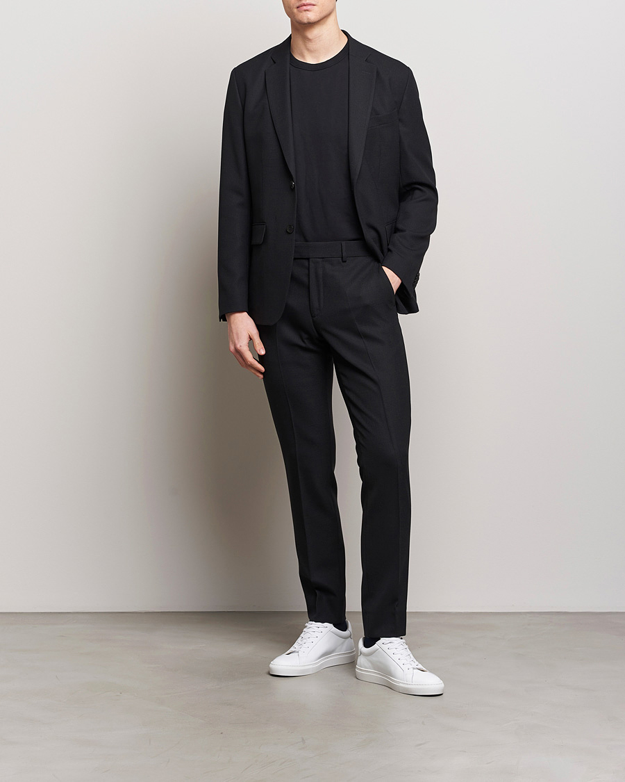 Herr | Kostymer | J.Lindeberg | Hopper Active Hopsack Suit Black