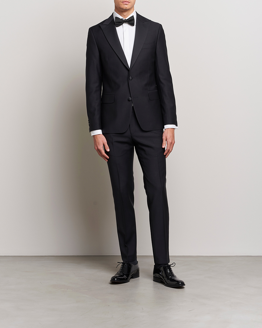 Herr | Kostymer | Oscar Jacobson | Elder Wool Tuxedo Black