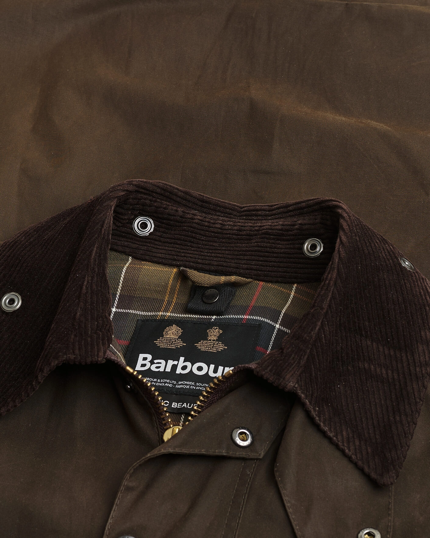 Herr | Pre-owned Jackor | Pre-owned | Barbour Lifestyle Classic Beaufort Jacket Olive UK42 - EU52