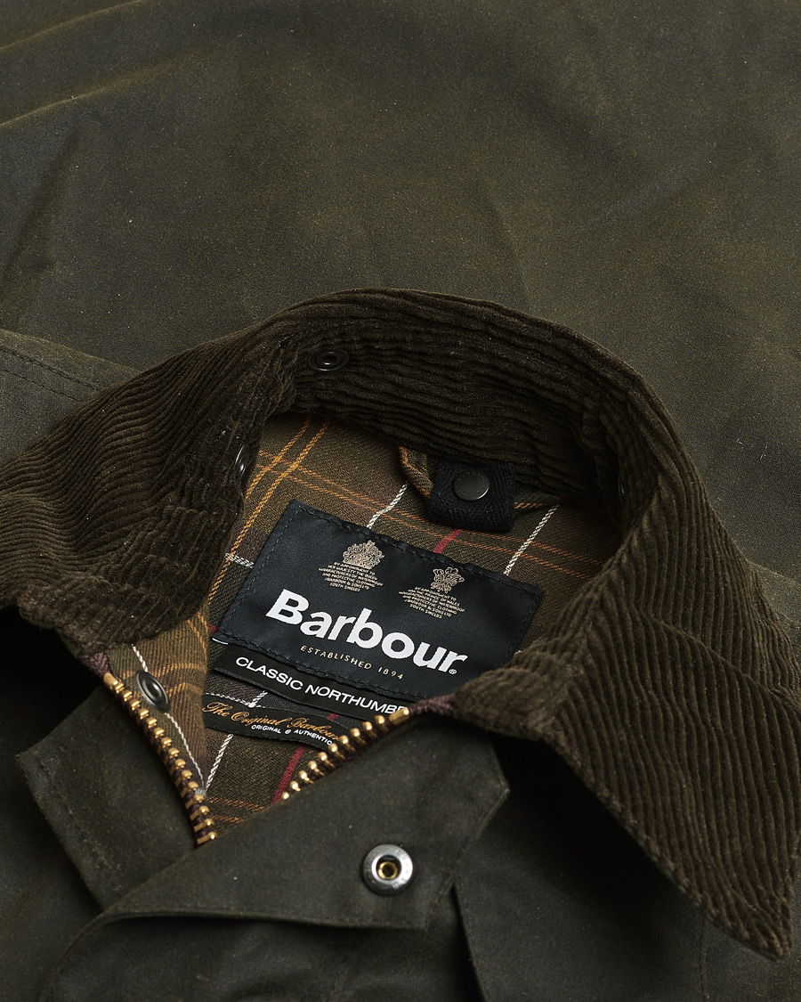 Herr | Pre-owned Jackor | Pre-owned | Barbour Lifestyle Classic Northumbria Jacket Olive UK36 - EU46