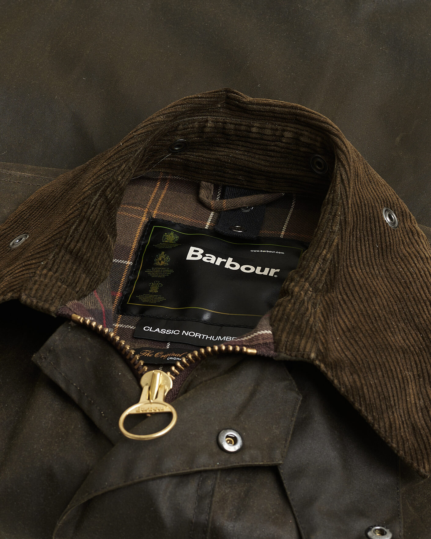 Herr | Pre-owned Jackor | Pre-owned | Barbour Lifestyle Classic Northumbria Jacket Olive UK40 - EU50
