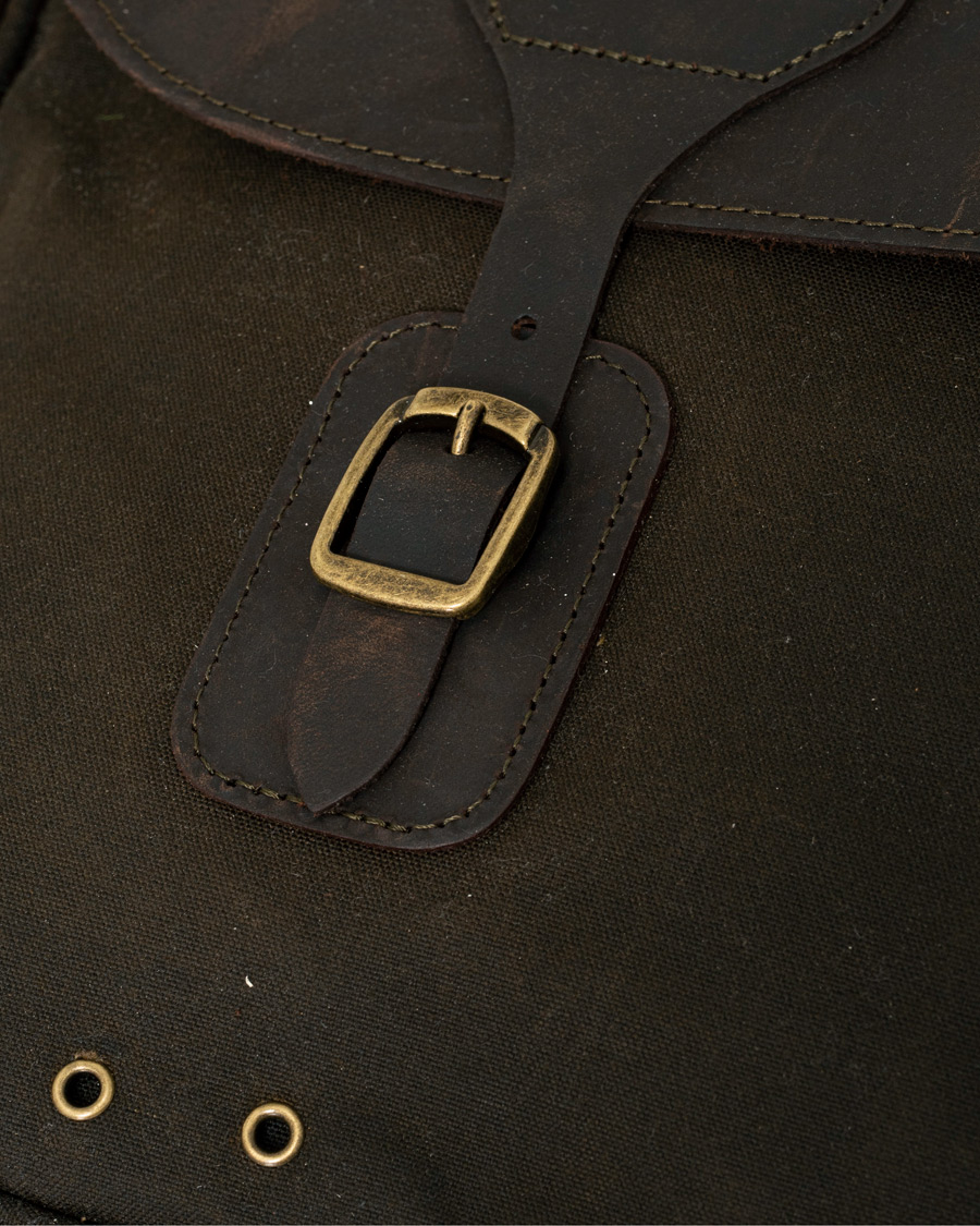 Herr | Barbour Lifestyle Wax Leather Breifcase Olive | Pre-owned | Barbour Lifestyle Wax Leather Breifcase Olive