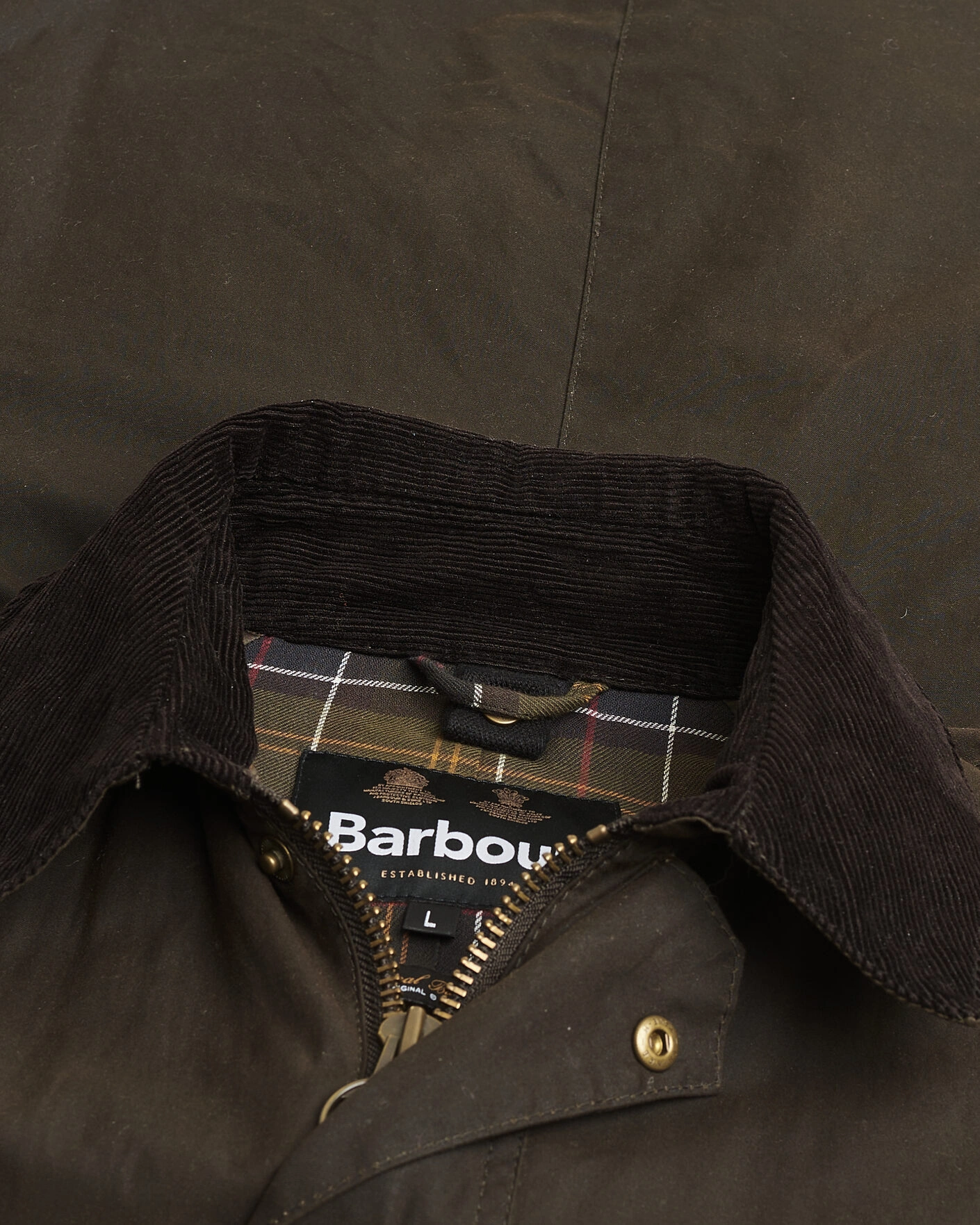 Herr | Pre-owned Jackor | Pre-owned | Barbour Lifestyle Ashby Wax Jacket Olive L