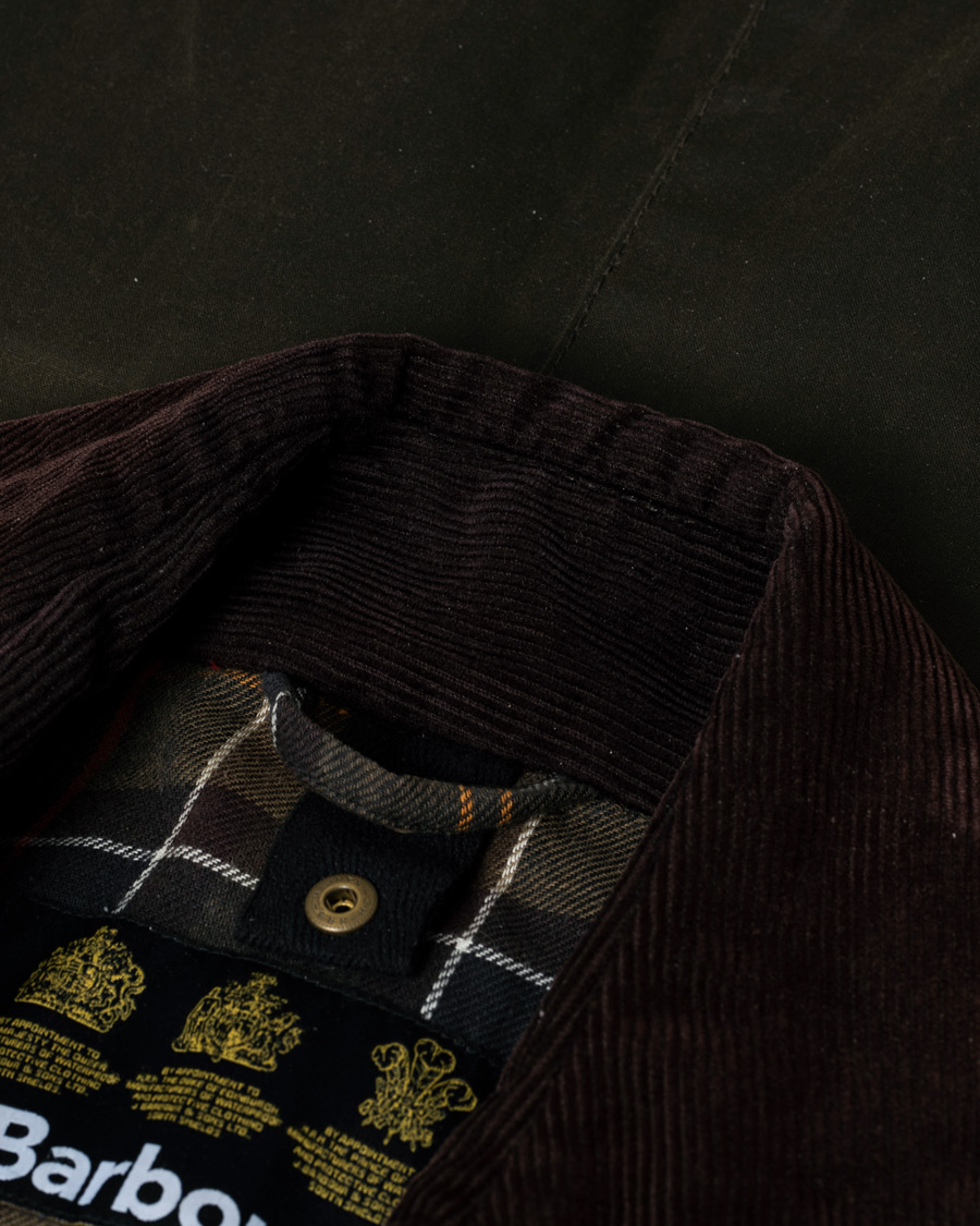 Herr | Barbour Lifestyle Ashby Wax Jacket Olive | Pre-owned | Barbour Lifestyle Ashby Wax Jacket Olive