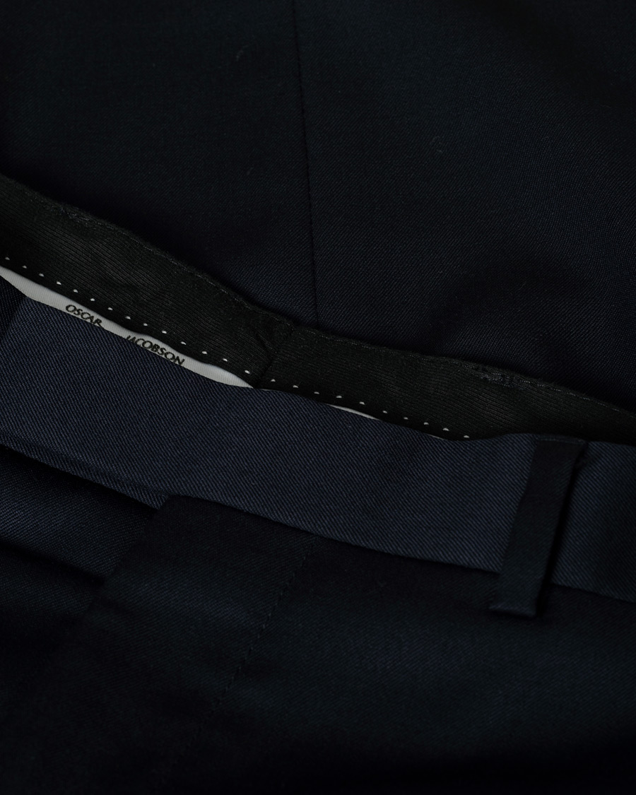 Herr | Pre-owned Byxor | Pre-owned | Oscar Jacobson Dave Kostymbyxa 100% Wool Navy 92