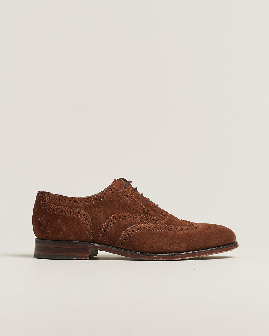 Herr | Loake 1880 Buckingham Brogue Brown Suede UK6,5 - EU40,5 | Pre-owned | Loake 1880 Buckingham Brogue Brown Suede UK6,5 - EU40,5