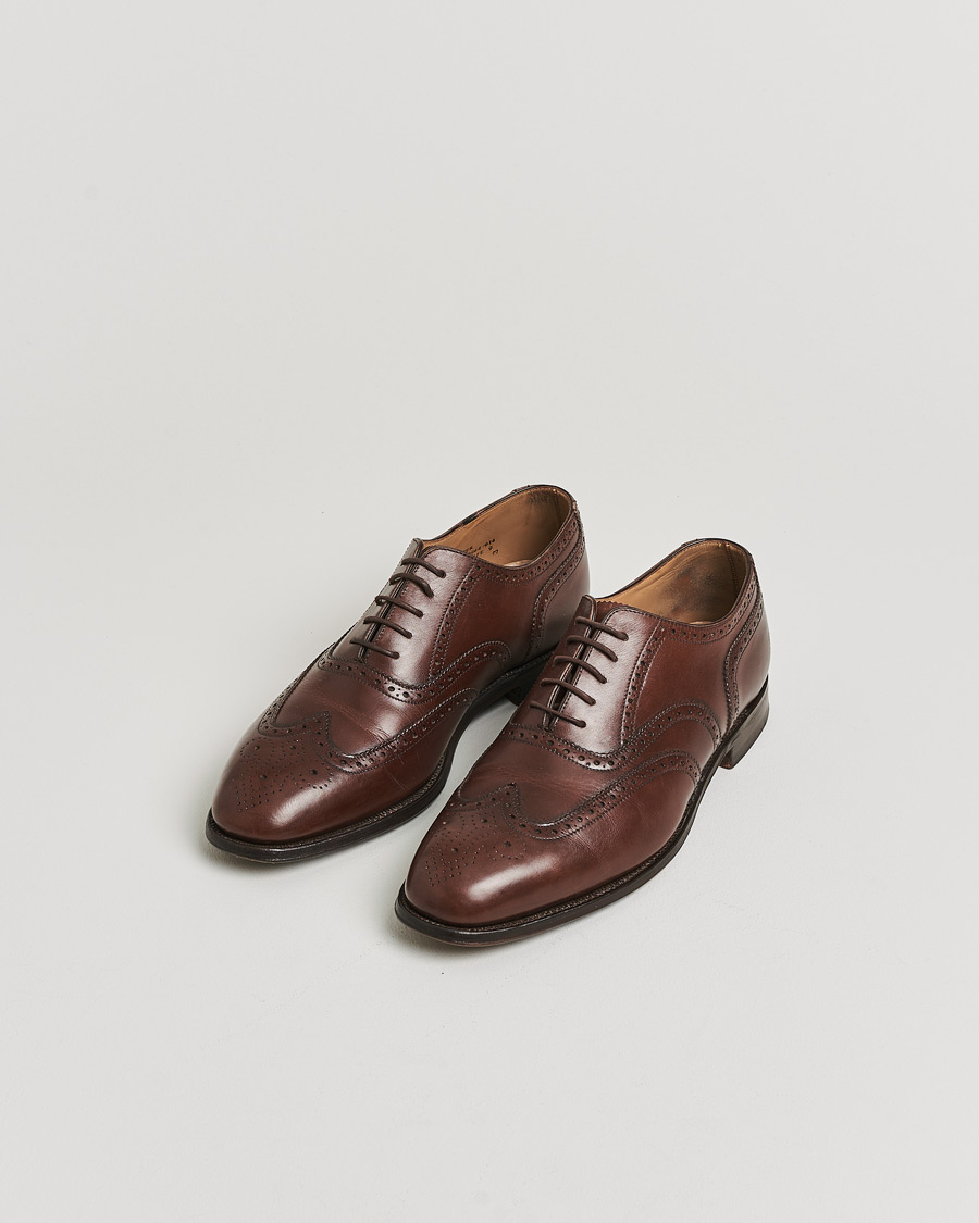 Herr | Loake 1880 Exeter Brogue Brown Calf UK9 - EU43 | Pre-owned | Loake 1880 Exeter Brogue Brown Calf UK9 - EU43