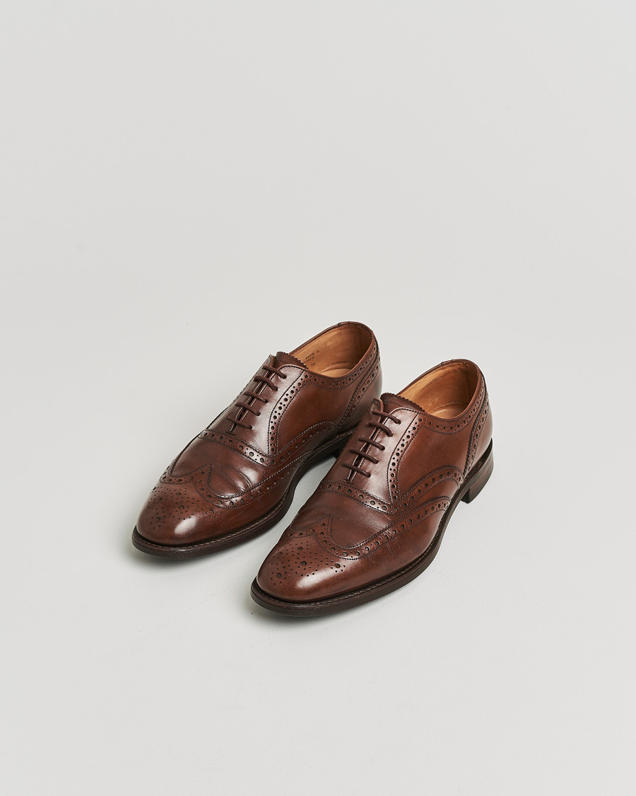 Herr | Loake 1880 Cumbria Brogue Brown Calf UK9 - EU43 | Pre-owned | Loake 1880 Cumbria Brogue Brown Calf UK9 - EU43
