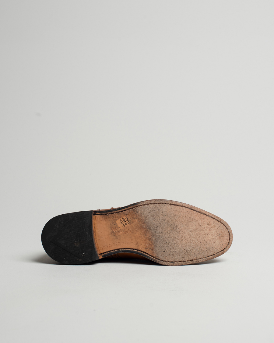 Herr | Allen Edmonds Strand Brogue Walnut Calf UK9,5/EU43,5 | Pre-owned | Allen Edmonds Strand Brogue Walnut Calf UK9,5/EU43,5