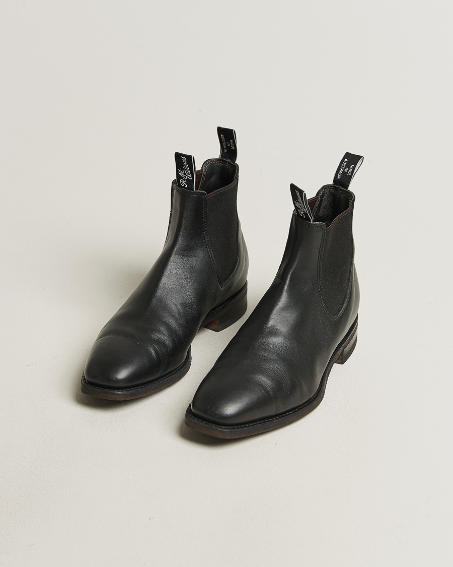 Herr | Pre-owned Skor | Pre-owned | R.M.Williams Blaxland G Boot Yearling Black UK10,5 - EU45,5