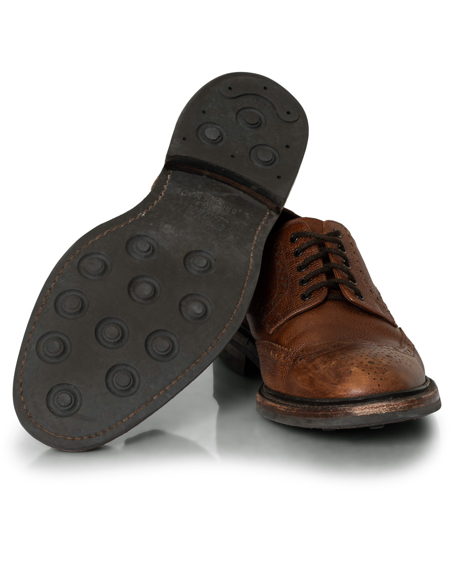 Herr | Loake 1880 Badminton Brogue Dark Brown Grain EU42,5 - UK8,5 | Pre-owned | Loake 1880 Badminton Brogue Dark Brown Grain EU42,5 - UK8,5