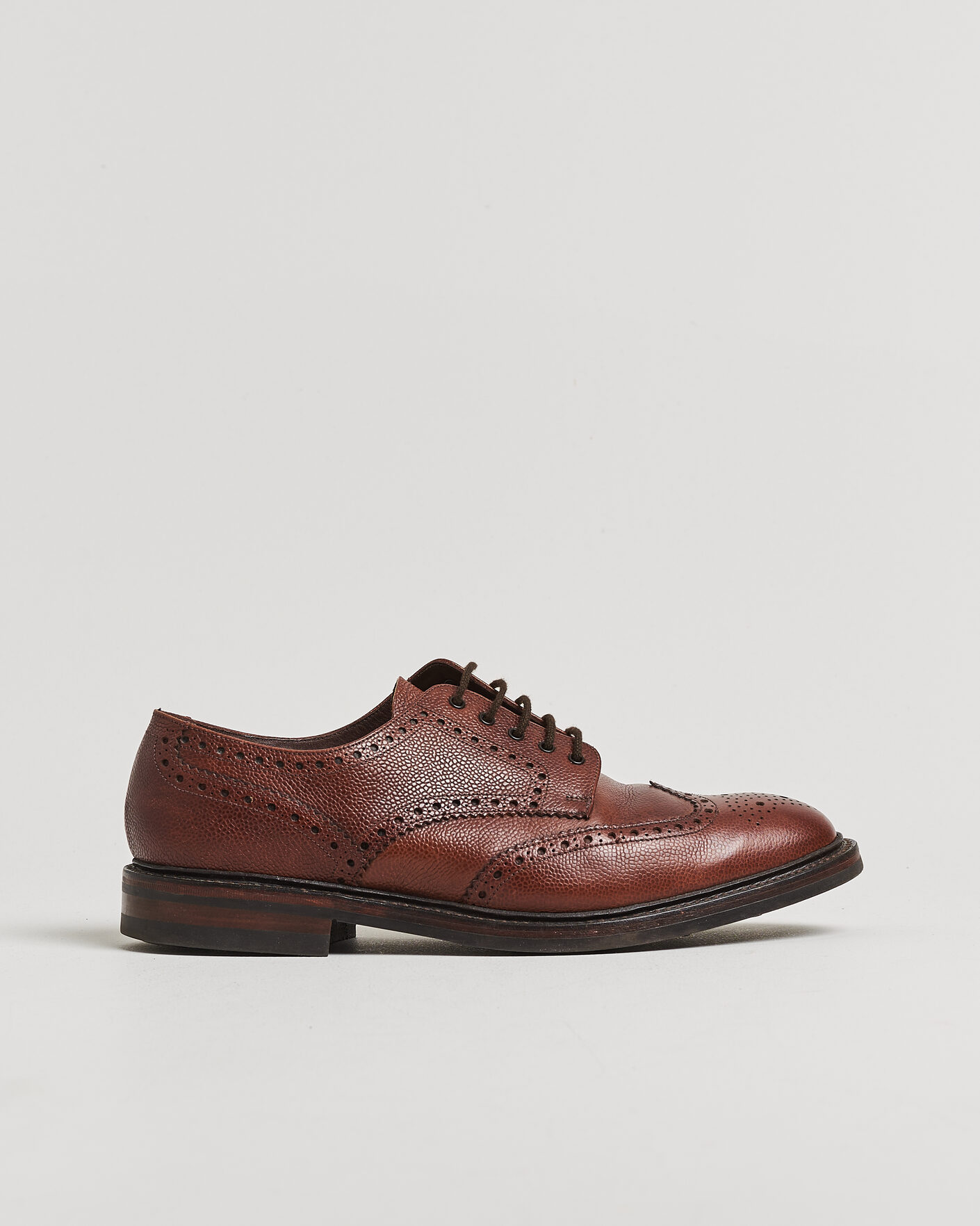 Herr | Pre-owned Randsydda skor | Pre-owned | Loake 1880 Badminton Brogue Dark Brown Grain UK10,5 - EU44,5