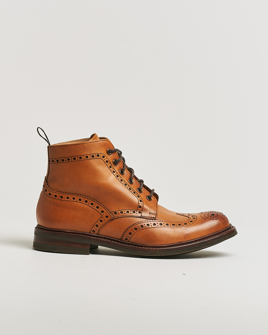 Herr | Loake 1880 Bedale Boot Tan Burnished Calf | Pre-owned | Loake 1880 Bedale Boot Tan Burnished Calf
