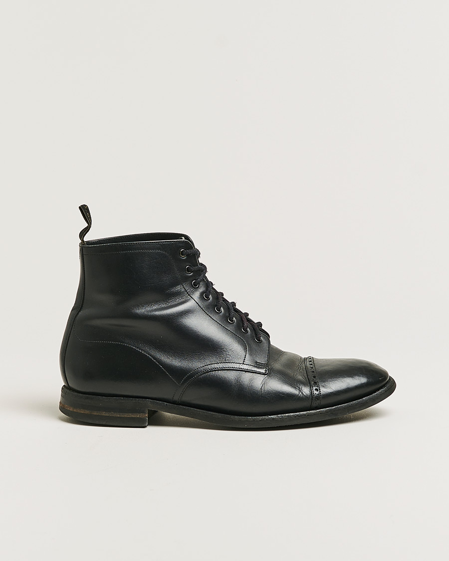 Herr | Loake 1880 Hyde Boot Black Calf | Pre-owned | Loake 1880 Hyde Boot Black Calf
