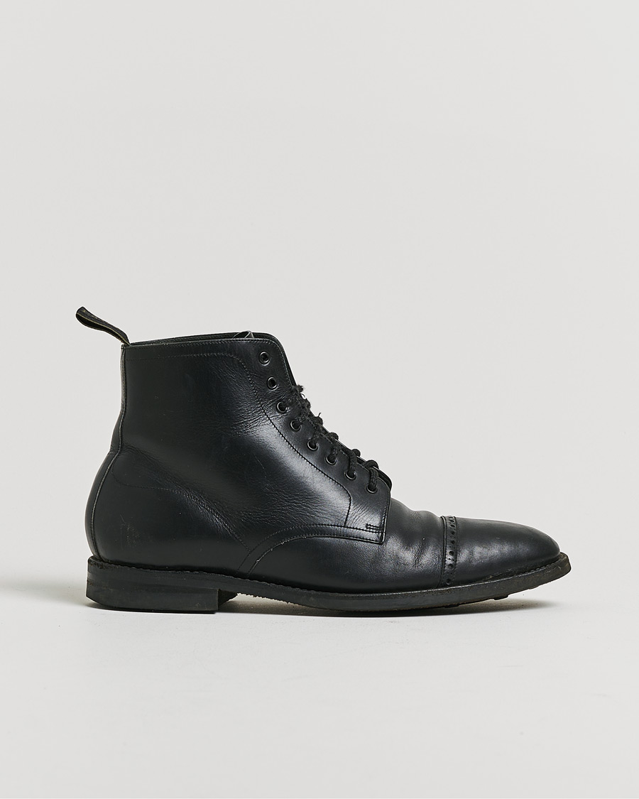 Herr | Pre-owned Randsydda skor | Pre-owned | Loake 1880 Hyde Boot Black Calf UK7 - EU41