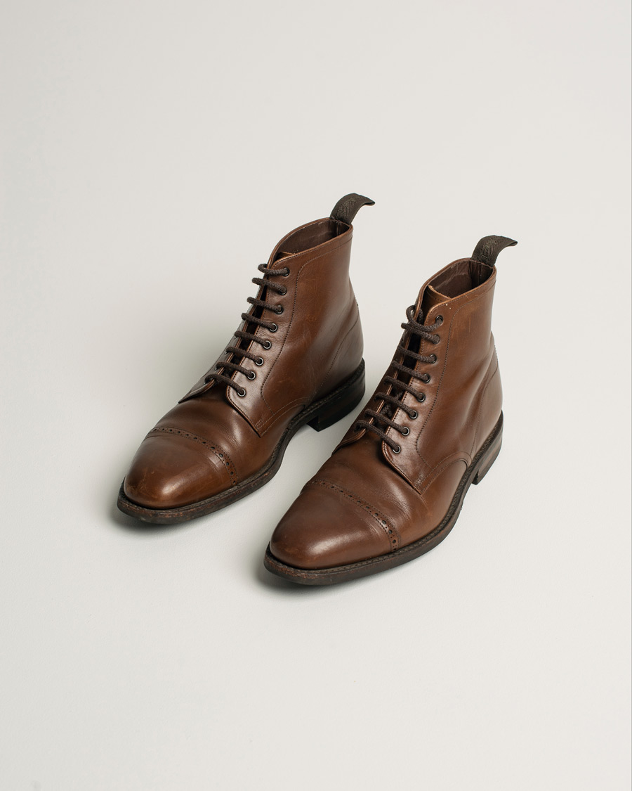 Loake 1880 Hyde Boot Dark Brown