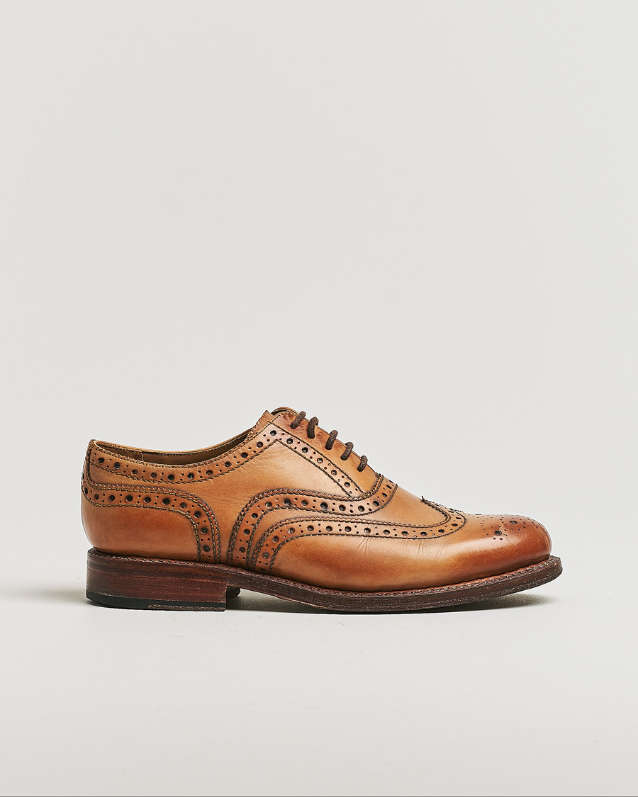 Herr | Pre-owned Skor | Pre-owned | Grenson Brogue Cognac Calf UK7 - EU41