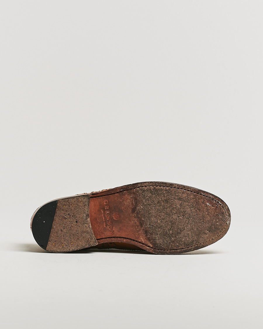 Herr | Pre-owned Skor | Pre-owned | Grenson Brogue Cognac Calf UK7 - EU41